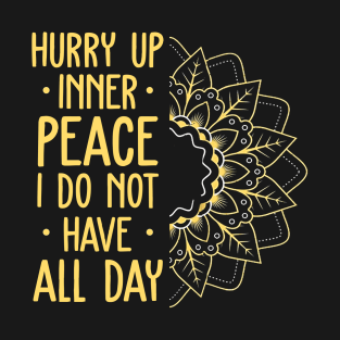 yoga flower inner peace T-Shirt