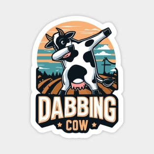 Dabbing Cow Farm Magnet