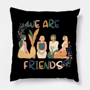 Best Friends For Ever Pillow