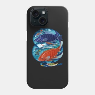 Sea and river inhabitants are wonderful fish.. Phone Case