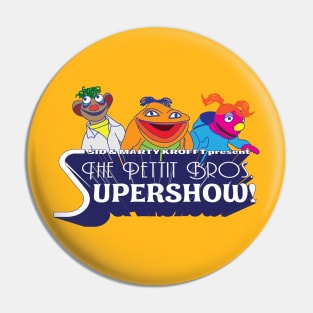 Pettit Bros. Supershow Logo Pin