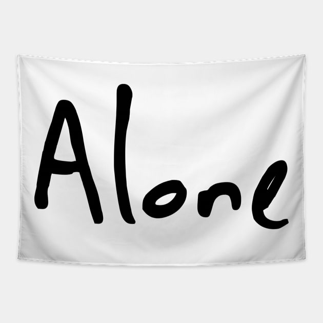 Alone Tapestry by pepques