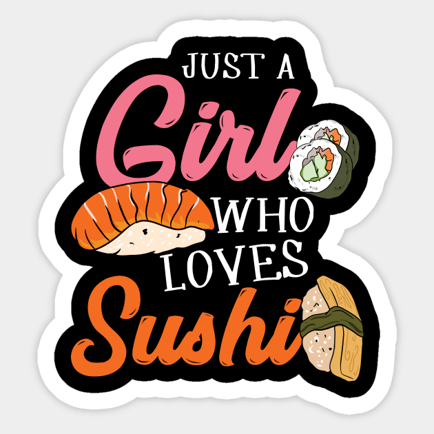Sushi Rolls Not Gender Roles Sushi Lover Gift For Gender Equality Sticker  by Basti