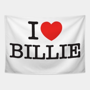 I Love Billie Tapestry