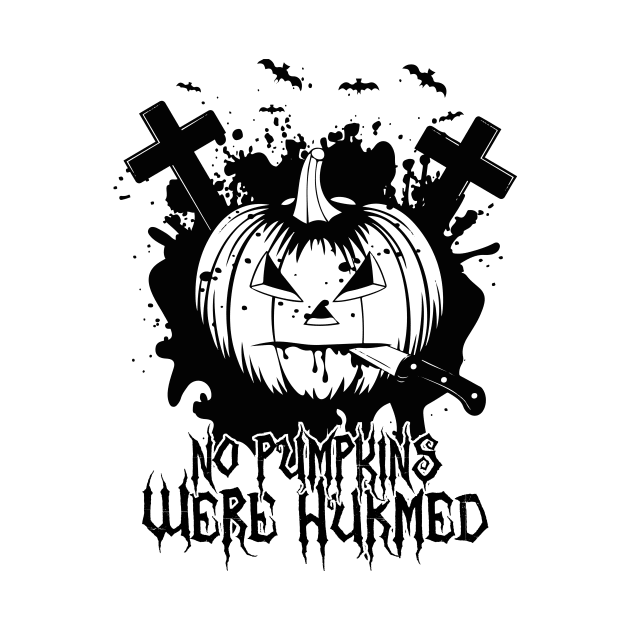 No Pumpkins Were Hurmed tee design birthday gift graphic by TeeSeller07