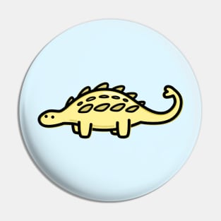 Yellow Dino Pin