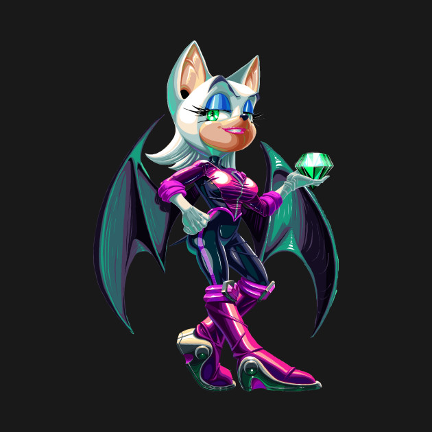 Rouge the Bat by mallaard