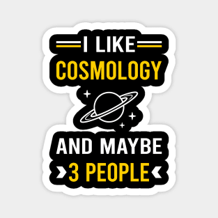 3 People Cosmology Magnet