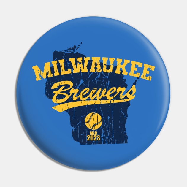 Milwaukee, Wisconsin - The Brew Crew - 2023 Pin by Nagorniak