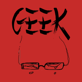 Geek Broken glasses T-Shirt