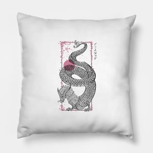 Asian Dragon Pillow