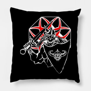 Viking Skeleton Pillow