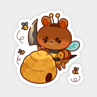 Honeybee Costume Murder Bear Magnet