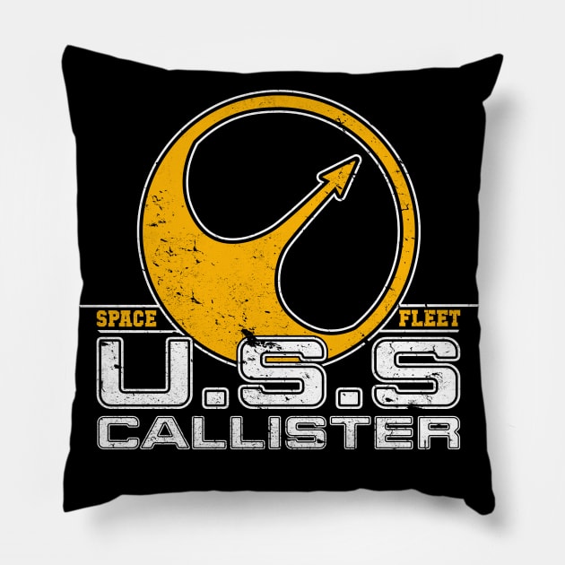 USS Callister Space Fleet Pillow by Meta Cortex