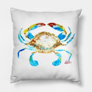 Blue Crab without splats by Jan Marvin Pillow