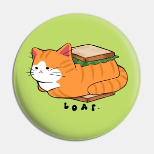 Cat Loaf Pin