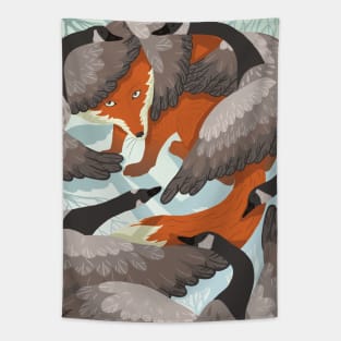 Smirre Fox Tapestry