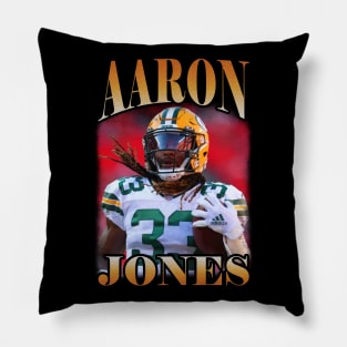 BOOTLEG AARON JONES Pillow