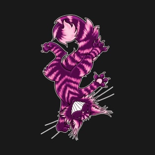 Magenta Cheshire Cat T-Shirt