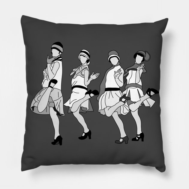 Flapper Time! Pillow by AYar