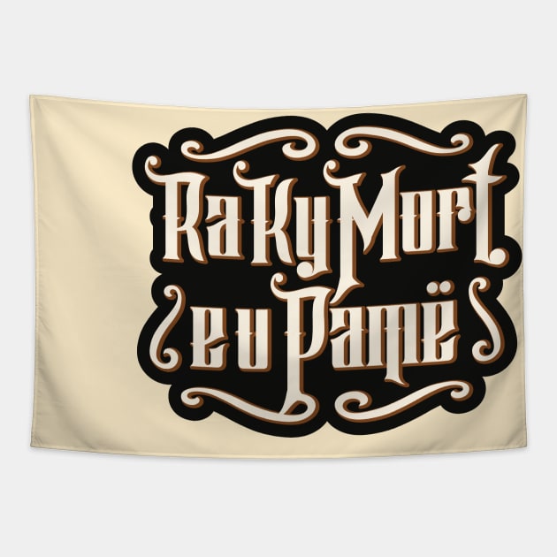 Ra ky Mort e u pame Tapestry by HustlemePite