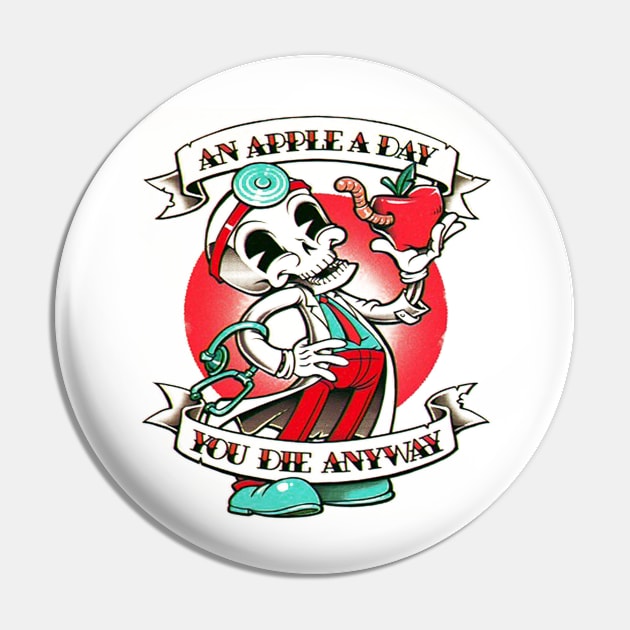 an apple a day you die Pin by mannersmaria