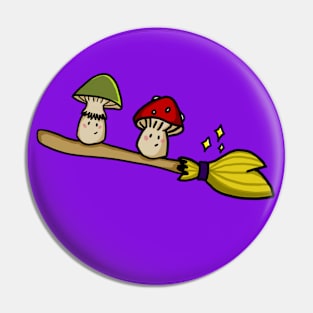 Magic Mushrooms Pin