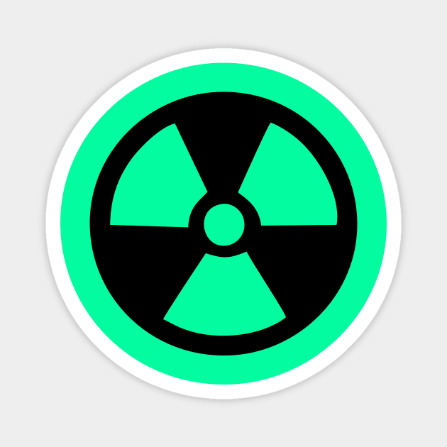 Fluo Radioactive Magnet by XOOXOO