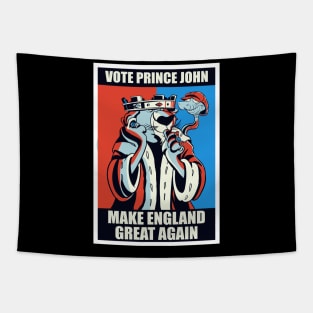 Vote prince  John Tapestry