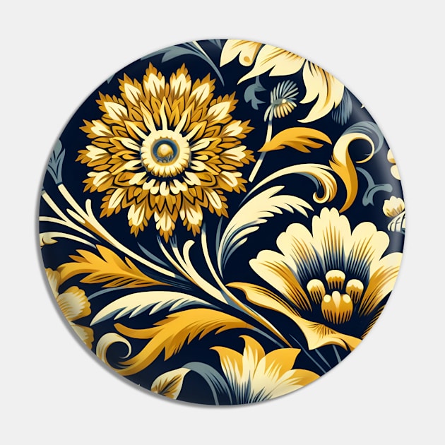 Yellow Flowers Pin by Jenni Arts