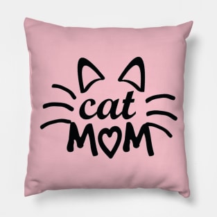 cat mom Pillow