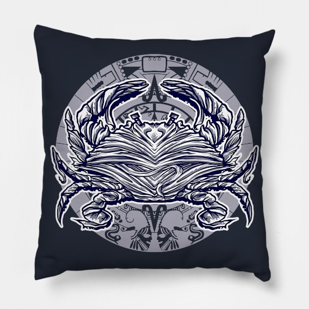 Cancer Zodiac Pillow by ReignGFX