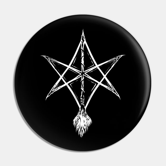 Unicursal Hexagram Pin by wildsidecomix