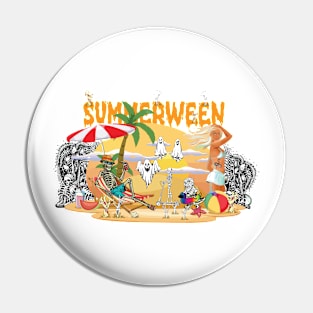 Summerween Fest Pin
