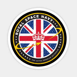 ROYAL SPACE NAVY — Logo Magnet