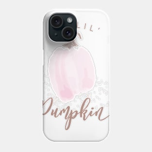 Our lil' Pumpkin Watercolor Pink Pumpkin Phone Case