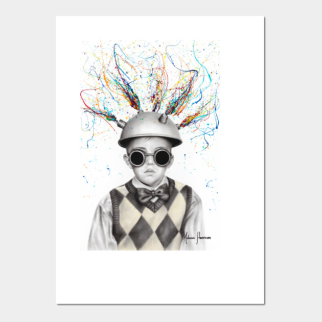 The Ideas Boy Boy Affiche Et Impression D Art Teepublic Fr