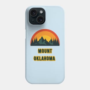 Mount Oklahoma Phone Case