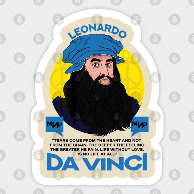 Leonardo da Vinci - Tears come from the heart and not from