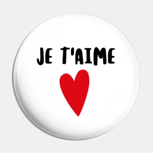 Je t'aime Pin