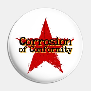 best vintage star Corrosion of Conformity Pin