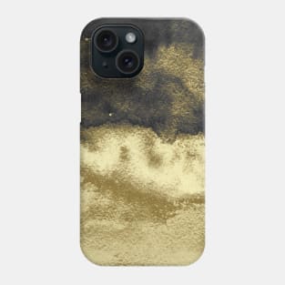 Connection of gold and black Phone Case