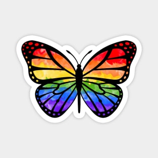 Rainbow Butterfly Magnet