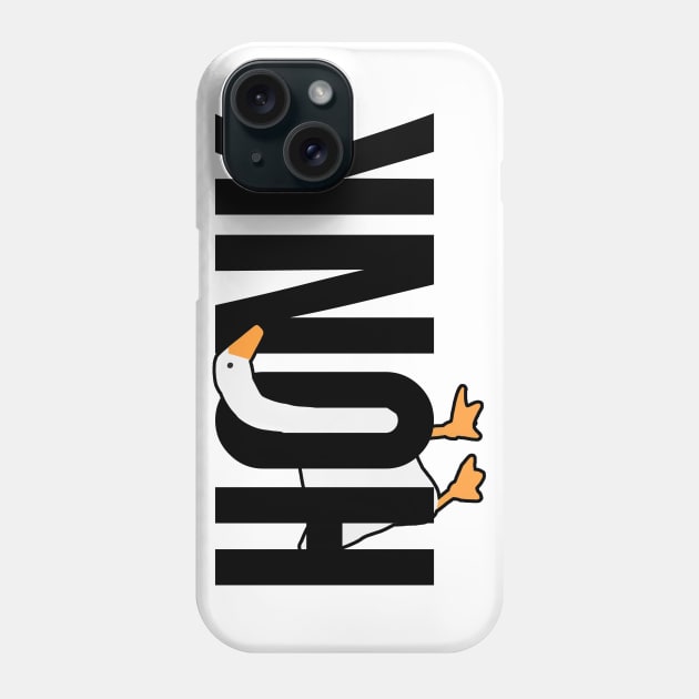 Untitled Goose Meme: Honk Phone Case by artsylab