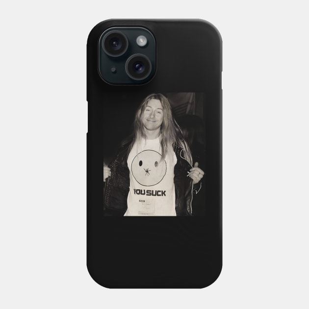 Jerry Cantrell Funny Tee Phone Case by Keenan Cloths