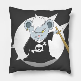 Master rat cool funny cartoon Pillow