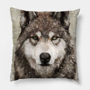 Wolf Pillow