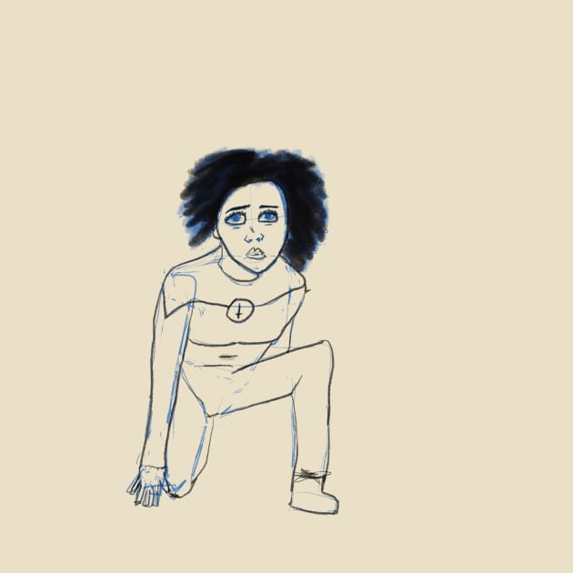 Monica Rambeau (line art) by mattmall