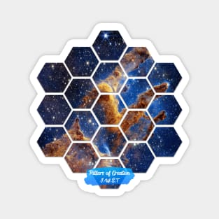 Pillars of Creation: James Webb Space Telescope Magnet