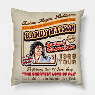 Randy Watson Sexual Chocolate Concert Poster Lts Pillow